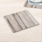 Rustic Wood Kartonnen Onderzetters (Schuin)