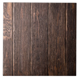 Rustic Wood Kijk | Aangepaste keramische tapijten Tegeltje