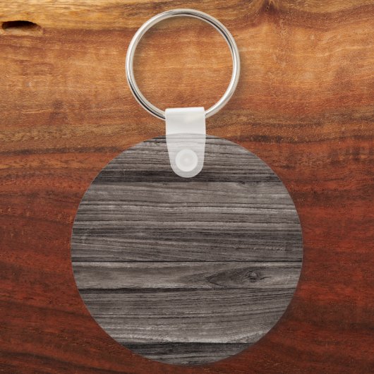 Rustic Wood Kijk Afstuderen Klasse 2023 | Naam Sleutelhanger (Achterkant)