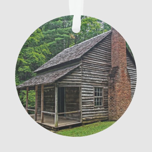 Rustic Wood Lights Stars New Home Photo Ornament (achterkant)