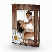 Rustic Wood Lijst Foto Daisy Happy Moederdag (Rechts)