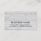 Rustic Wood Loyalty Punch (Achterkant)