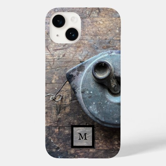 Rustic Wood Masculine Wood iPhone Case (Achterkant)
