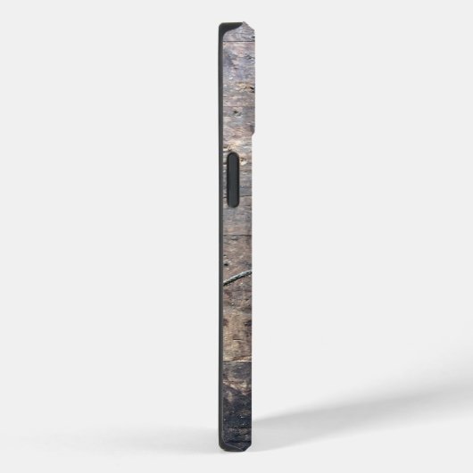 Rustic Wood Masculine Wood Tough iPhone Case (Achterkant / Rechts)