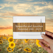 Rustic Wood Mason Jar Hanging Lights Uitnodigingen Wikkel