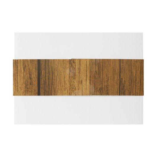 Rustic Wood Mason Jar Hanging Lights Uitnodigingen Wikkel (Achterkant Voorbeeld)