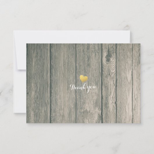 Rustic Wood & Mason Jar String Lights Wedding RSVP (Achterkant)