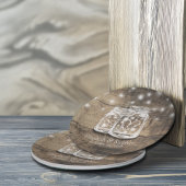 Rustic Wood Mason Jar String Lights Wedding Shower Papieren Bordje