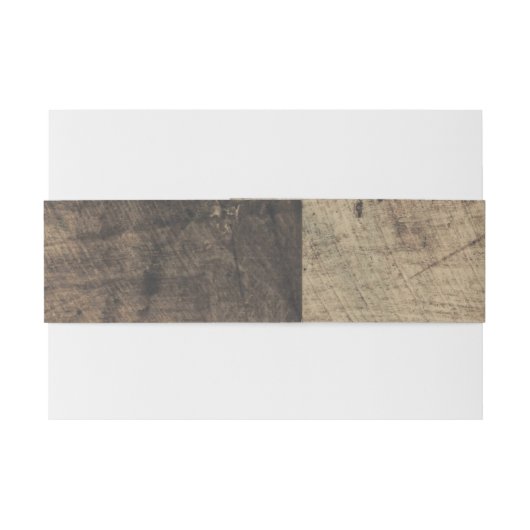 Rustic Wood Mason Jar String Lights Wedding Shower Uitnodigingen Wikkel (Achterkant Voorbeeld)