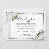 Rustic Wood met feestvieren - Hartelijk dank Kaart (Voorkant)