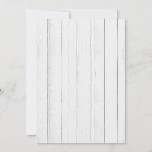 Rustic Wood met feestvieren - Hartelijk dank Kaart (Achterkant)