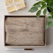 Rustic Wood-ontwatering Tissuepapier (Geschenk)