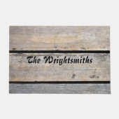 Rustic Wood Planks Deurmat (Voorkant)