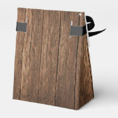 Rustic Wood Pumpkin Wedding Vrijgezellenfeest Bedankdoosjes (Achterkant)