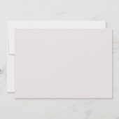 Rustic Wood Real roze rozen sparen de datum bruilo Kaart (Achterkant)