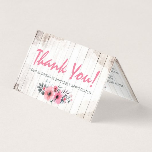 Rustic Wood Shabby Chic Rozen Anemone Hartelijk da Kaart (Voorkant)