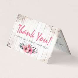 Rustic Wood Shabby Chic Rozen Anemone Hartelijk da Kaart