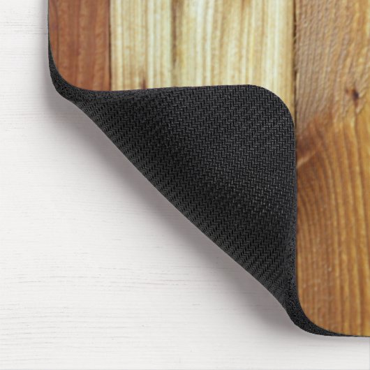 Rustic Wood Siding Foto Muismat (Hoek)