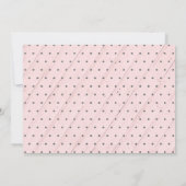 Rustic Wood Sip and See Baby shower Invitation Kaart (Achterkant)