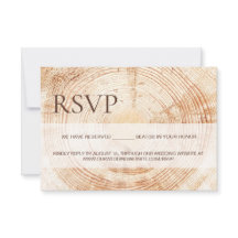 Rustic Wood Slice Tree Ring Wedding reserved seats