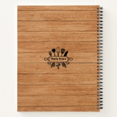 Rustic Wood Specialized Cookbook Family Recipes Notitieboek (Achterkant)