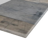 Rustic Wood strand house snijboardnaam Snijplank (Hoek)