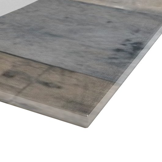 Rustic Wood strand house snijboardnaam Snijplank (Hoek)