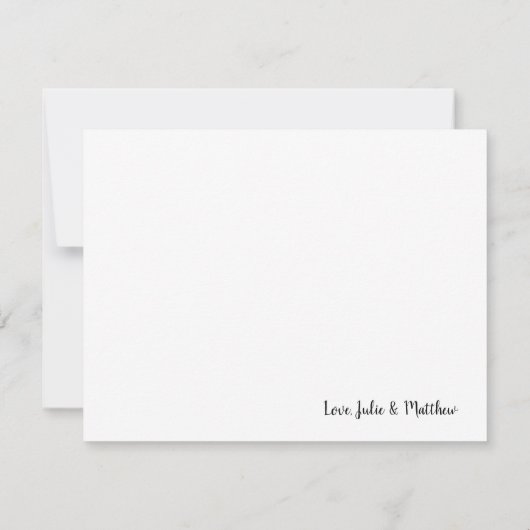 Rustic Wood String Lights Dank u BBQ Note Kaart (Achterkant)