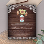 Rustic Wood Sunflower Budget Weddenschap