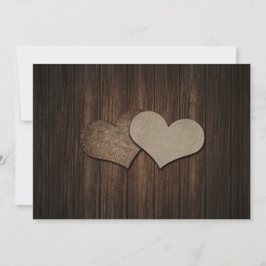 Rustic Wood Sunflower Save the Date Photo Cards (Achterkant)