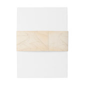 Rustic Wood Sunflower Wedding Uitnodigingen Wikkel (Achterkant Voorbeeld)