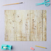 Rustic Wood Texture Tissuepapier (Craft)