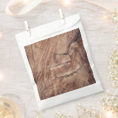 Rustic Wood Wedding Bedankzakje (Geknipt)