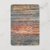 Rustic Wood Wedding Details – Boho Pampas Info  Informatiekaartje (Achterkant)