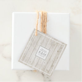 Rustic Wood Wedding ID515 Bedankjes Labels