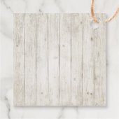 Rustic Wood Wedding ID515 Bedankjes Labels (Achterkant)