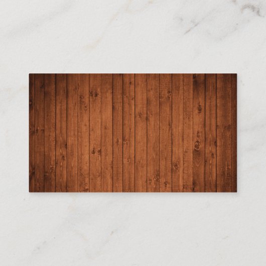 Rustic Wood Wedding QR RSVP Informatiekaartje (Achterkant)