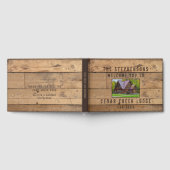 Rustic Wood Welcome Photo Persoonlijk Gastenboek (Volledig)