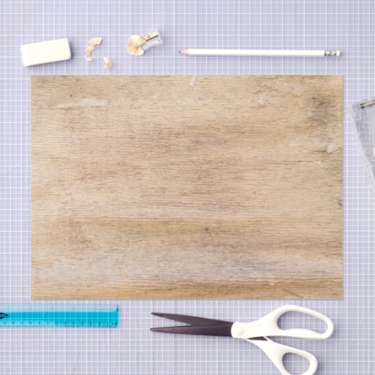 Rustic Wood Western Land Cowboy Folk Kerstmis Tissuepapier (Craft)