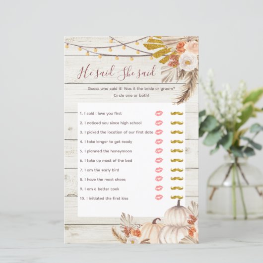 Rustic Wood White Cream zei dat ze Kaart zei (Staand voorkant)