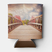 Rustic Wooden Bridge in het land Blikjeskoeler (Voorkant)