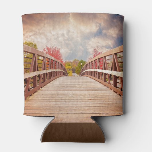 Rustic Wooden Bridge in het land Blikjeskoeler (Achterkant)