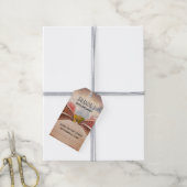 Rustic Wooden Bridge in het land Gift Labels Cadeaulabel (Met Touw)