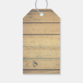 Rustic Wooden Bridge in het land Gift Labels Cadeaulabel (Achterkant)
