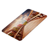 Rustic Wooden Bridge in het land Magneet (Linkerzijde)