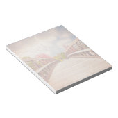 Rustic Wooden Bridge in het land Notitieblok (Schuin)