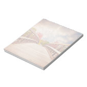 Rustic Wooden Bridge in het land Notitieblok (Linkerzijde)