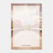 Rustic Wooden Bridge in het land Post-it® Notes (Voorkant)