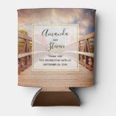 Rustic Wooden Bridge in het Landhuwelijk Blikjeskoeler (Voorkant)