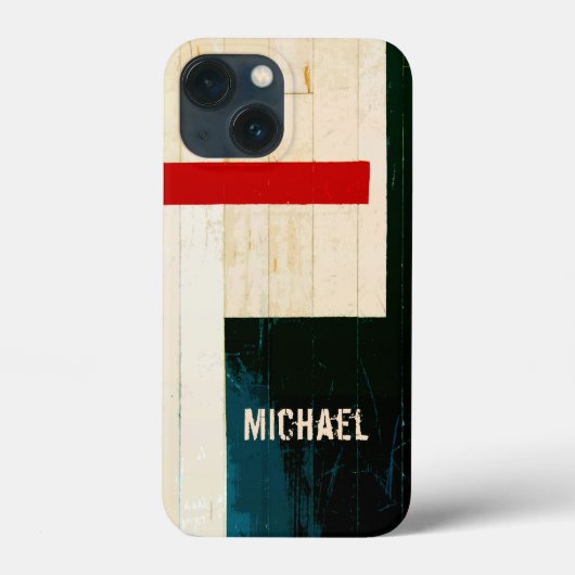 Rustic Wooden Floor Lines and Markings Case-Mate iPhone Case (Achterkant)